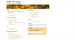 Desktop Screenshot of englishonlinecalifornia.com